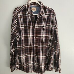 Roebuck and Co Men's Plaid Flannel